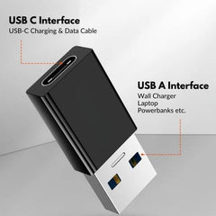 USB C to USB A 3.0 Adapter x 2