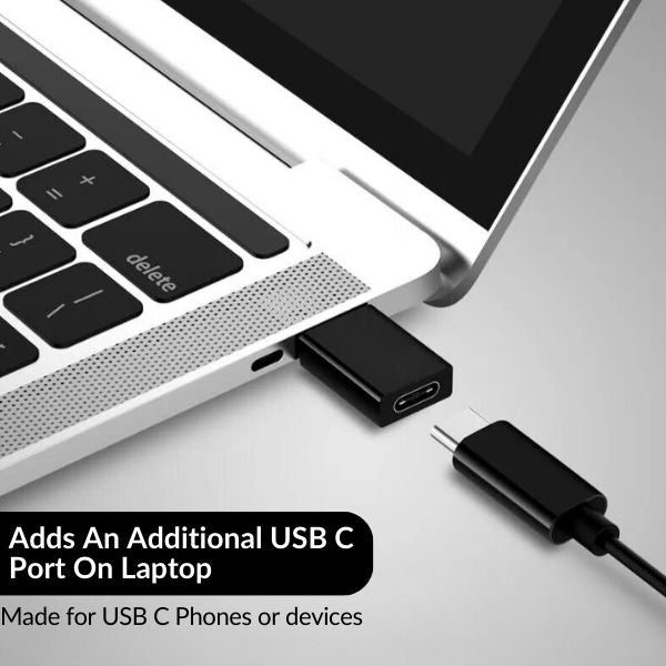 USB C to USB A 3.0 Adapter x 2