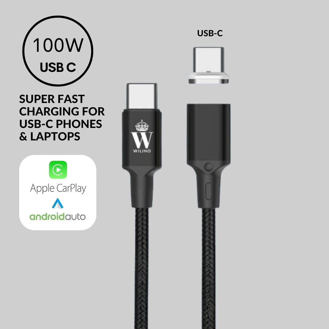 PD 100W Magnetic Charger