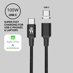 PD 100W Magnetic Charger