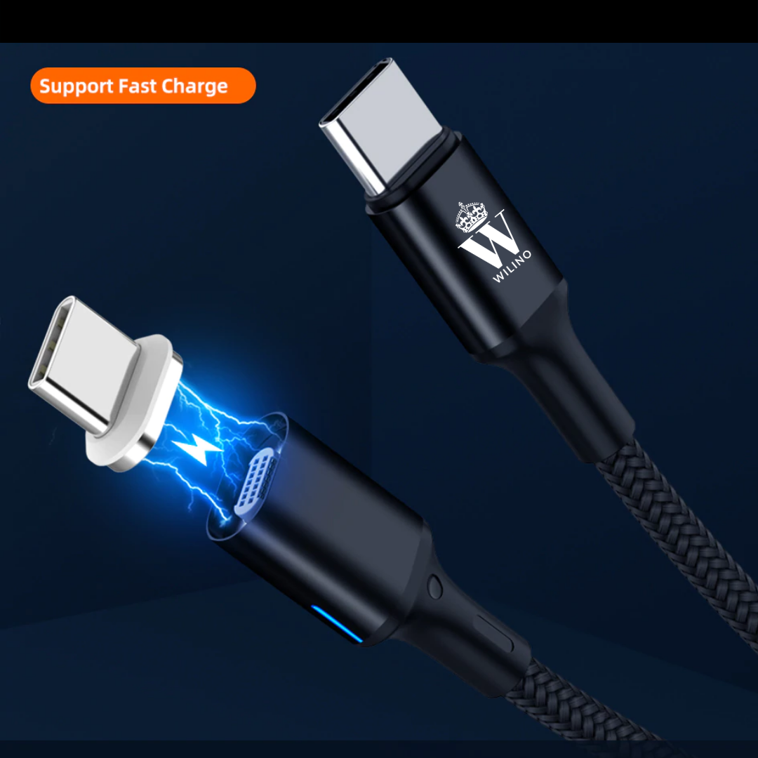 PD 100W Magnetic Charger