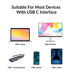 Magnetic Adapter For USB-C Laptop And Phones