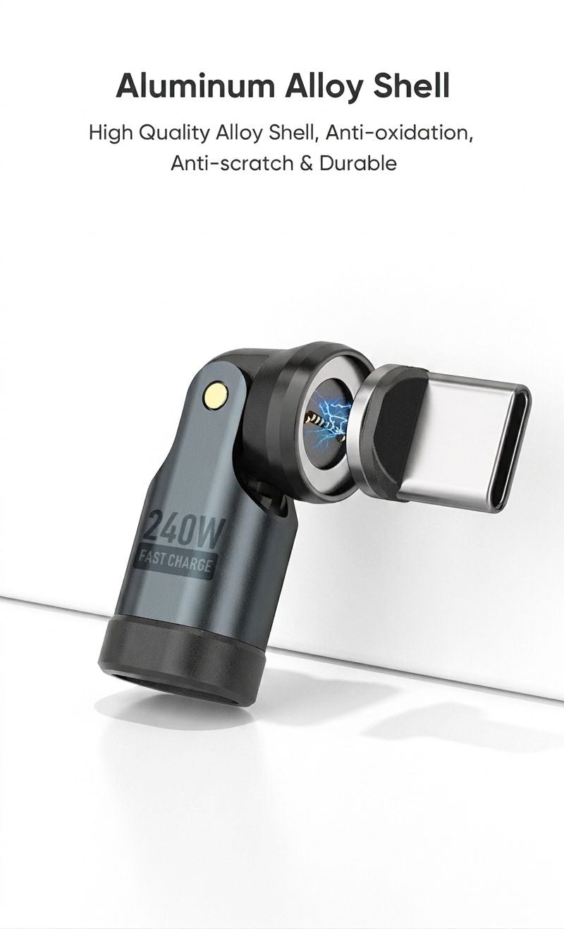 240W USB-C Magnetic Adapter 540° Rotation