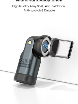 240W USB-C Magnetic Adapter 540° Rotation