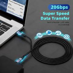MagLink 100W USB 4 20Gbps Magnetic Charging Cable