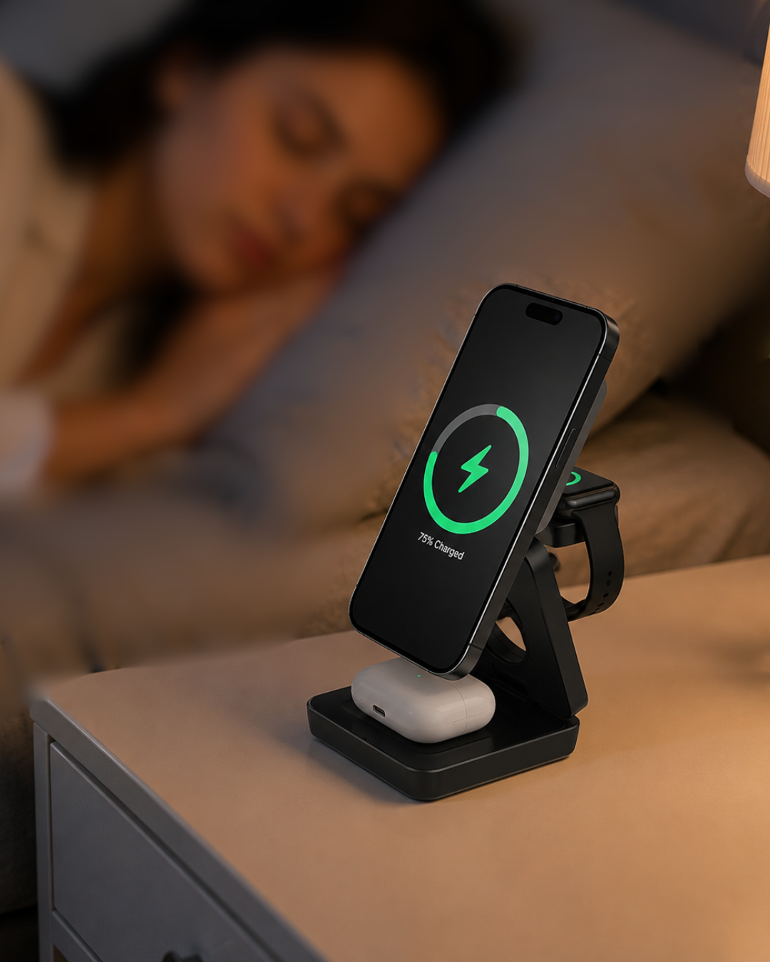3-in-1 Magnetic Wireless Charger