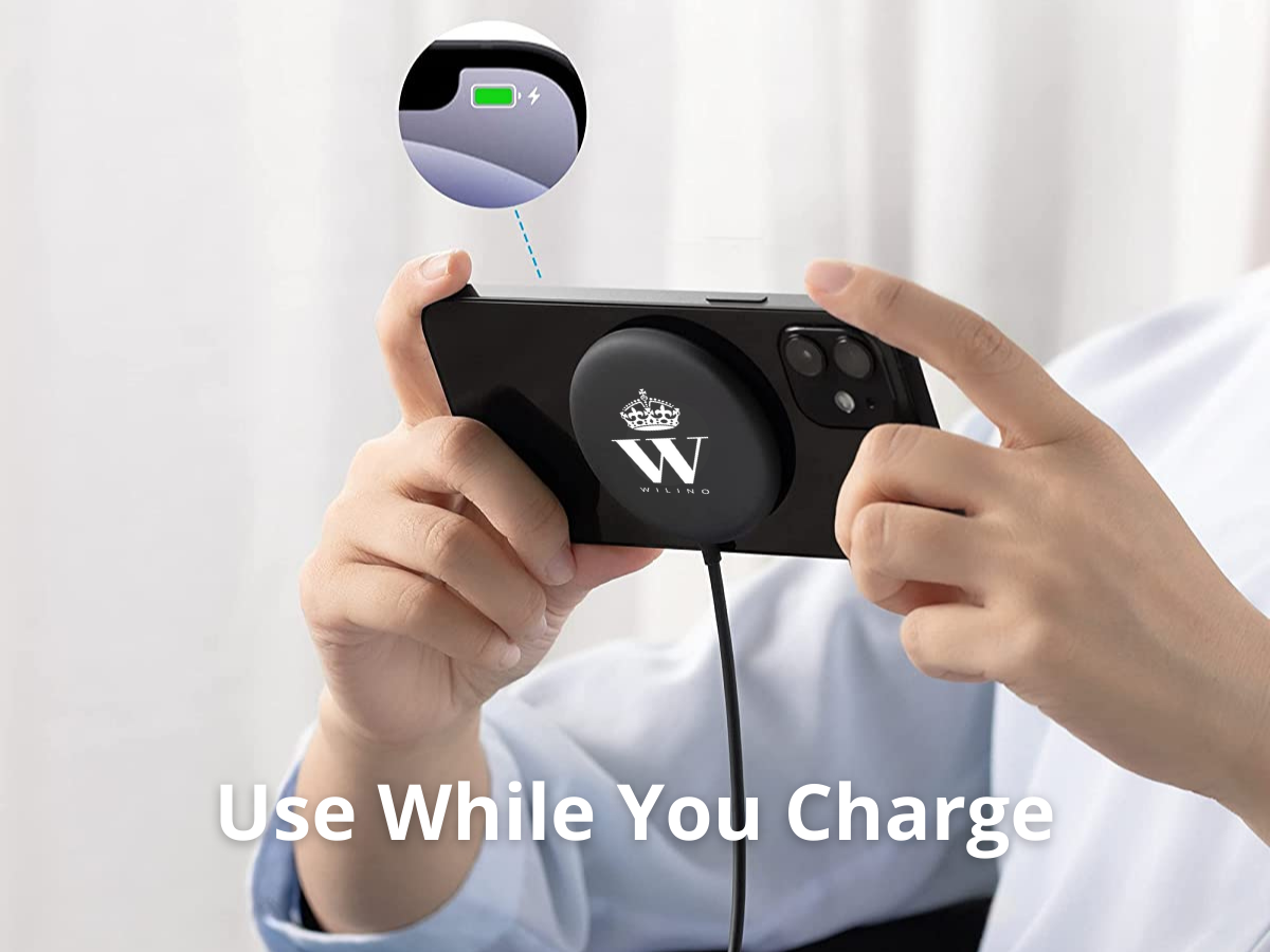 WILINO 15W Wireless Charger MagSafe Compatible